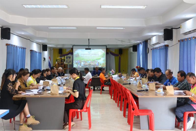 ประชุมคณะกรรมการชมรมผู้สูงอายุเทศบาลตำบลนาจาน ครั้งที่ 1 